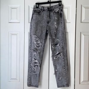 AE mom jeans